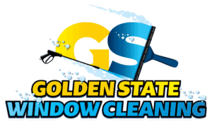 Golden State Window Cleaning Logo WHT
