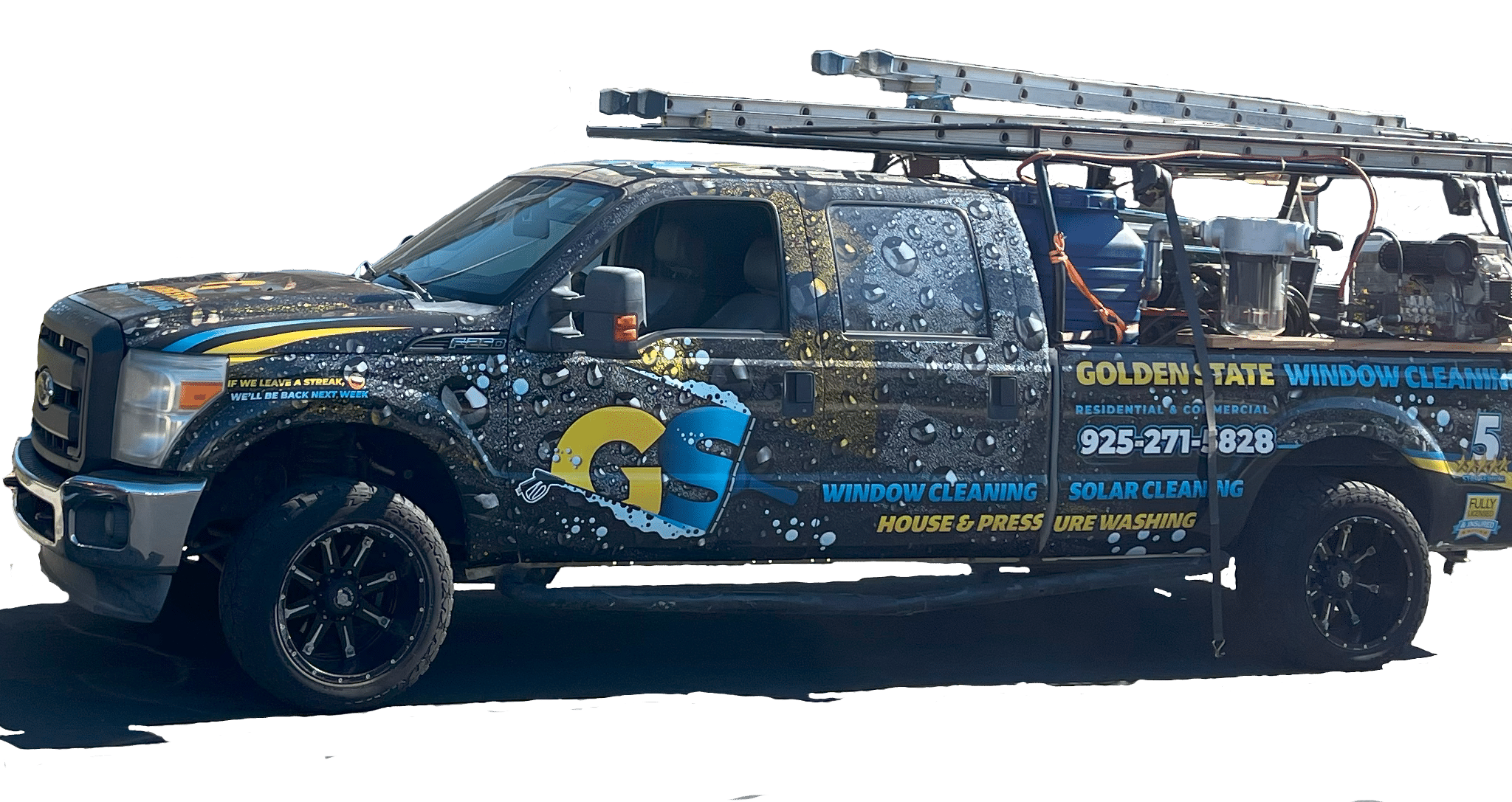 Golden State Window Cleaning Truck