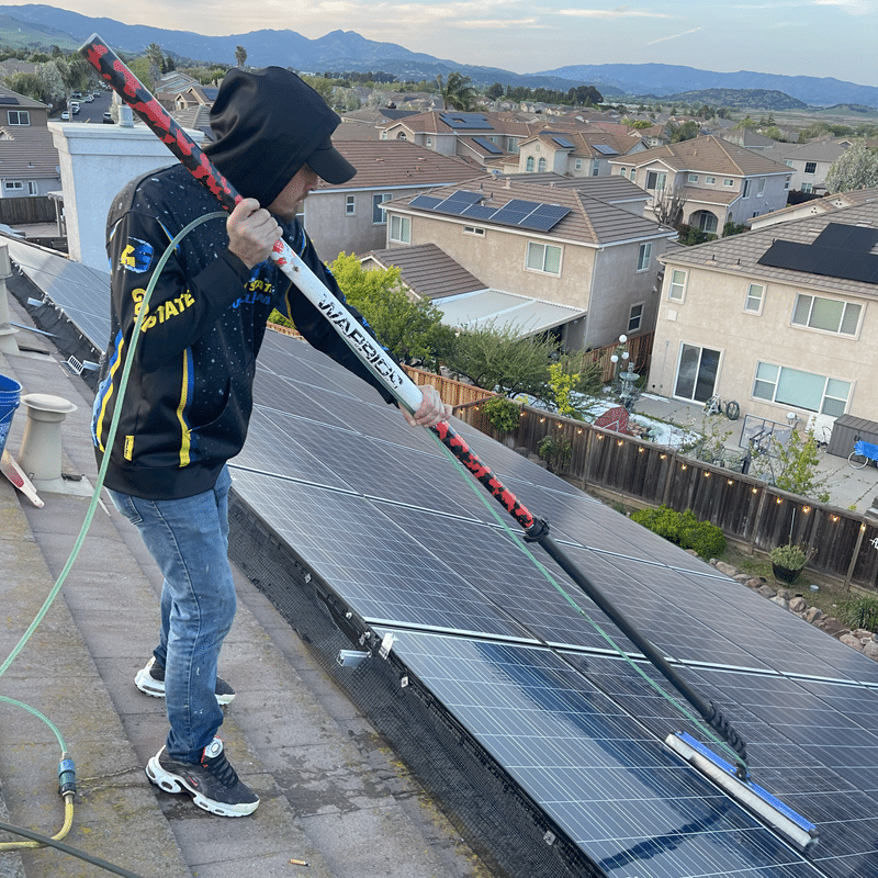 solar panel cleaning company in lafayette ca